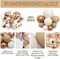Blush Ivory Balloons Garland Double Stuffed Nude Brown Cream Balloon Pastel Beige Peach Rose Gold Boho Balloons Arch kit for Bridal Engagement Baby Shower Birthdays Weddings Boho Party Decoration